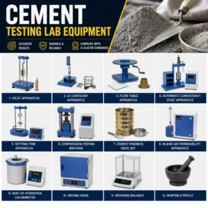 Cement Testing Lab Equipment